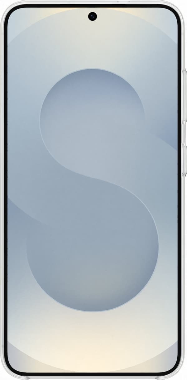 Samsung Galaxy S25 Standing Grip-skal, grå/mint