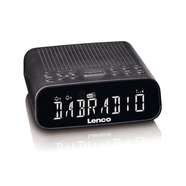 Lenco DAB-FM-kelloradio Bluetooth®:llä
