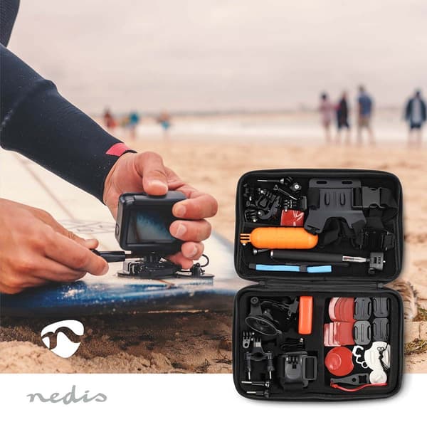 Nedis Action Cam Mount | 41 in 1 | Sort