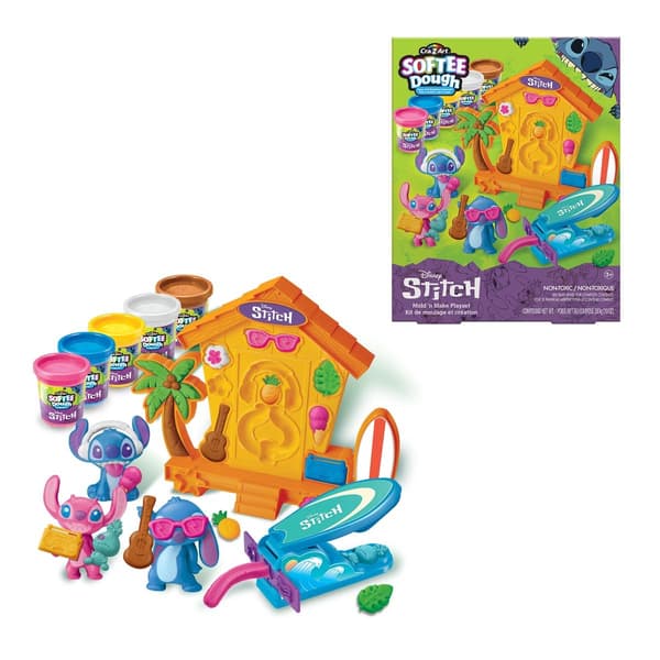 Disney Cra-Z-Art – «Disney» Stitch Softee-figurform (CRDOUGH50D)