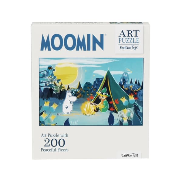 Moomin Pussel 200 Pcs Art Puzzle Blå