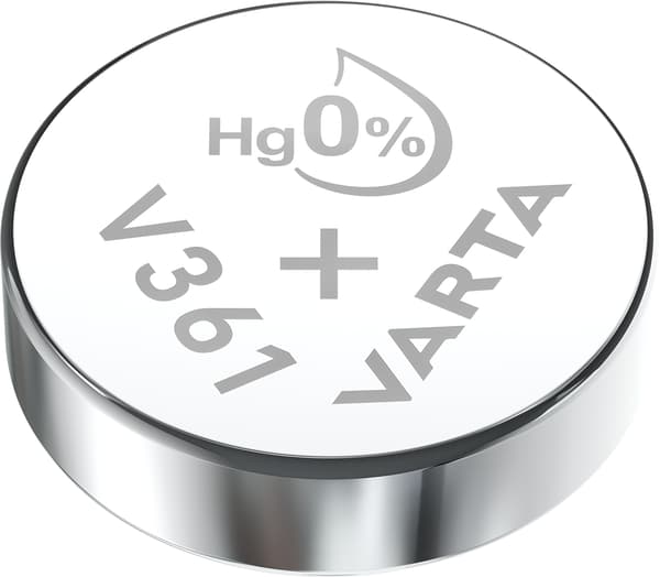 Varta V361/SR58 Silver Coin Watch J-Pack