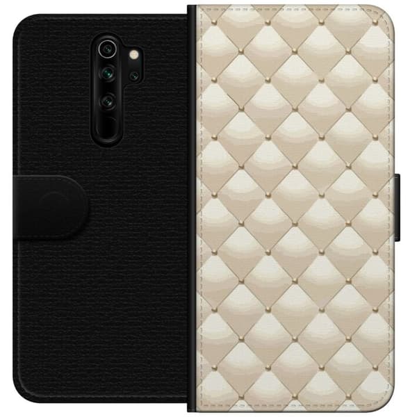 Tegnebogsetui til Xiaomi Redmi Note 8 Pro  med Guldglans motiv