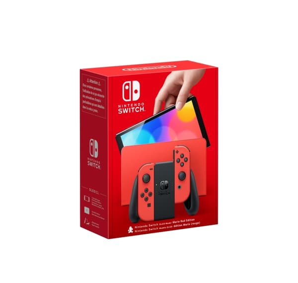 Nintendo Switch - OLED-konsolmodel (Mario Red Edition)