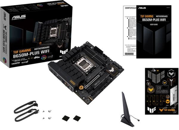ASUS TUF GAMING B650M-PLUS WIFI mATX-emolevy