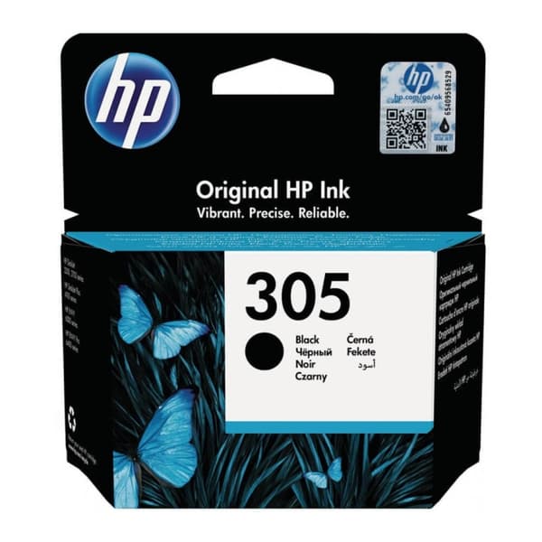 HP Bläck 3YM61AE 305 Svart