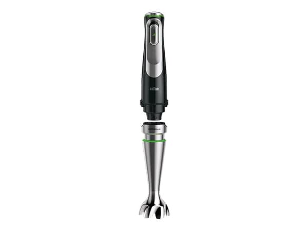 Braun Multiquick 9 MQ 9135XI Stavblender Premium sort/børstet rustfrit stål