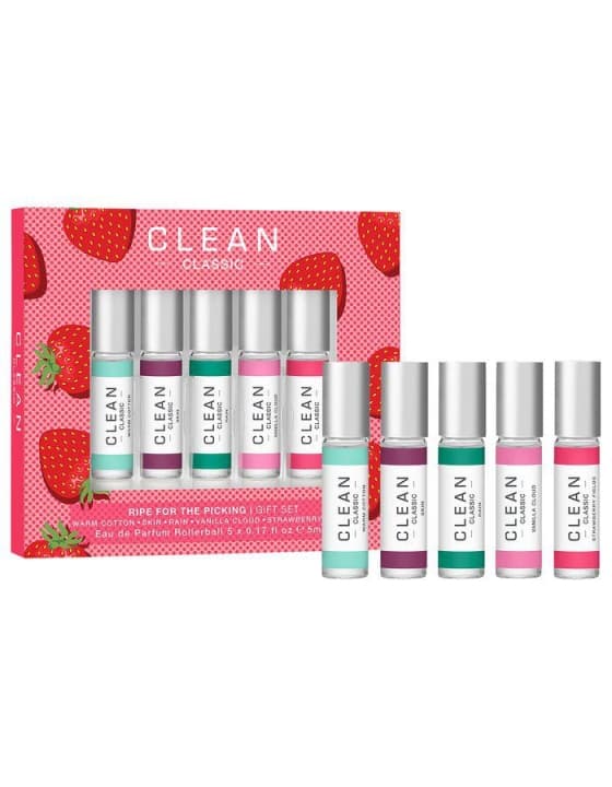 Clean XMAS Classic Layering Rollerball Eau de Parfum – 5 x 5 ml