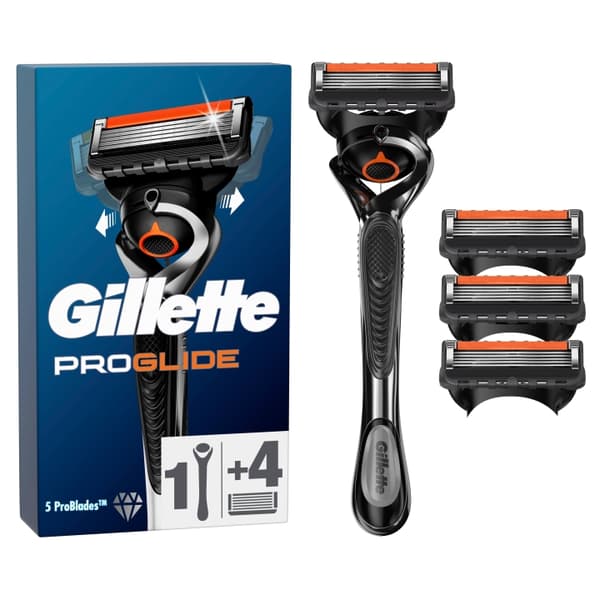 Gillette Proglide-partakone - sininen/musta