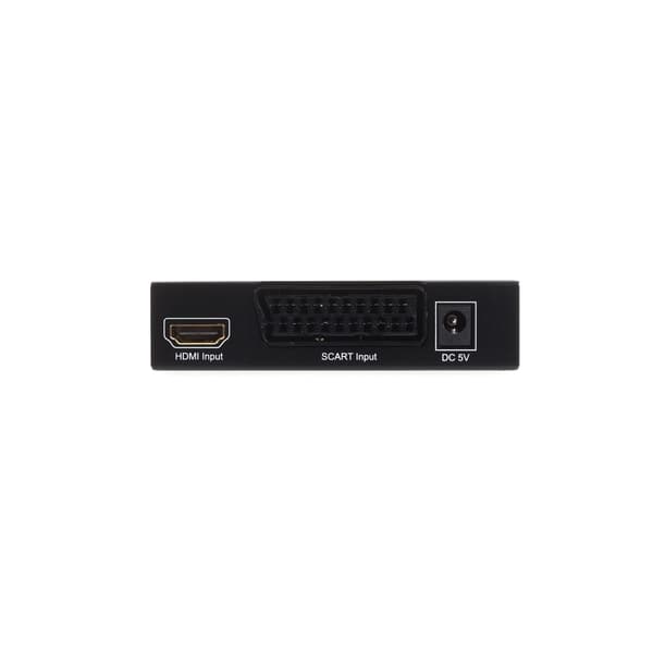 North SCART+HDMI til HDMI HD Konverter og Switch Sort