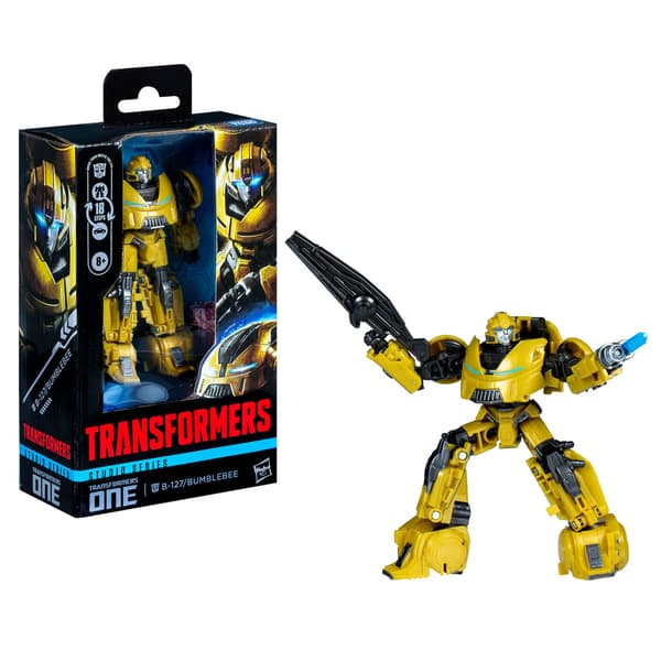 Transformers Studio Series 4.5" Action Figure Transformers One Bumblebee Deluxe Class Optimus Prime