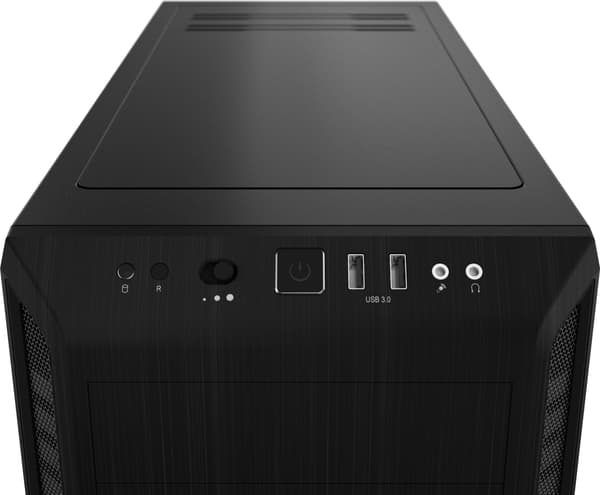 Be Quiet! Pure Base 600 ATX-kabinet, sort