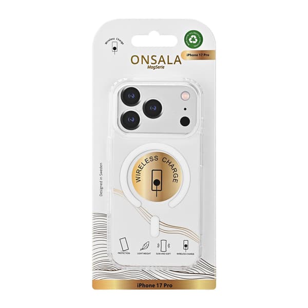 Onsala Mobilskal MagSeries Transparent - iPhone 17 Pro