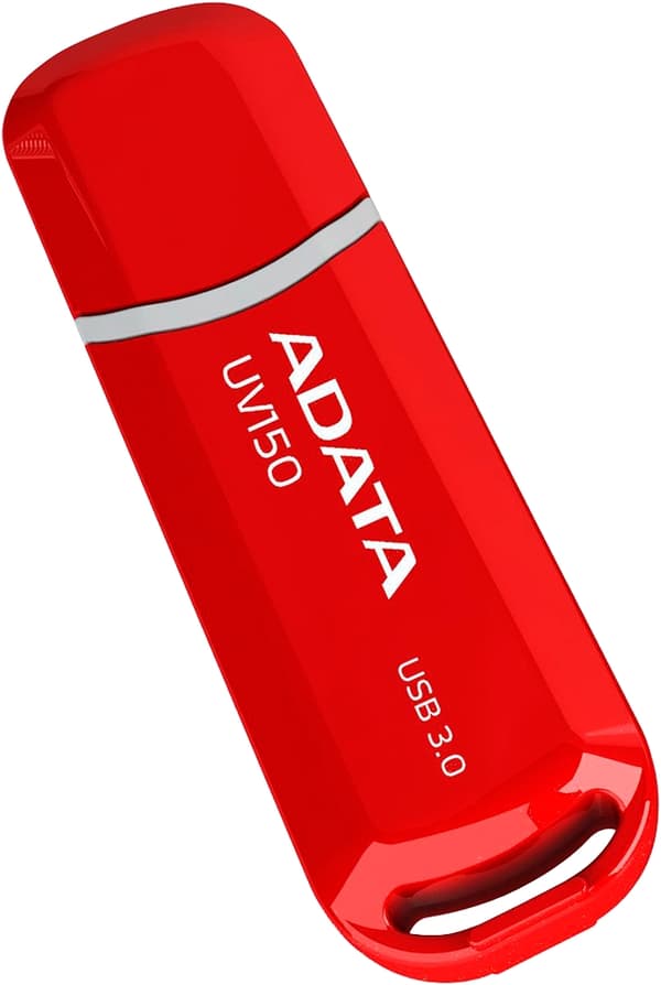 ADATA UV150 USB-minnepinne, 32 GB, USB 3.0, rød