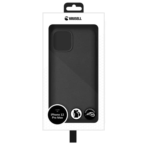 iPhone 12 Pro Max SandCover, musta