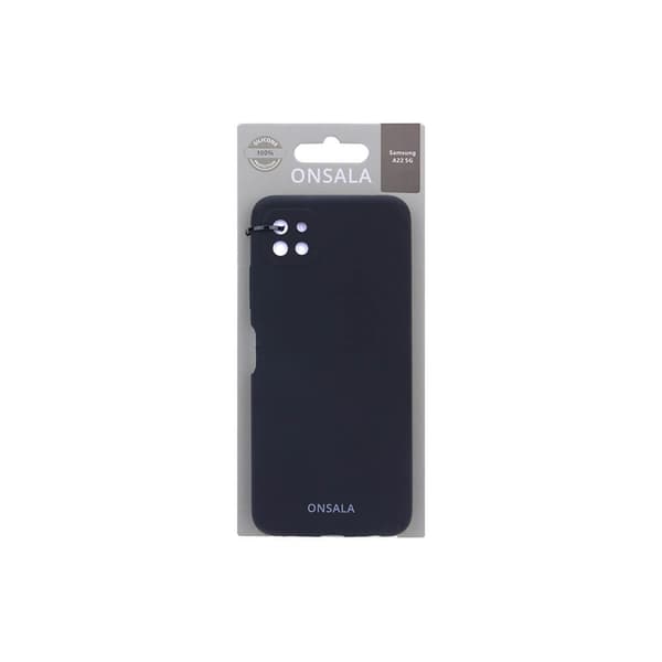 Onsala Mobildeksel Silikon Black - Samsung A22 5G