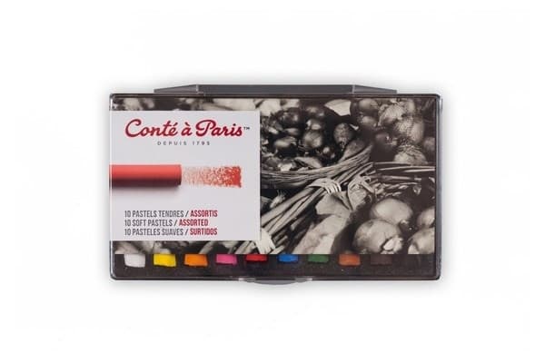 Conté à Paris Soft Pastel Chalk, 10stk