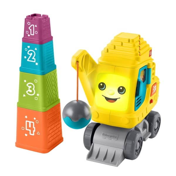 Fisher-Price Räkna &amp; stapla kran (JFF16)