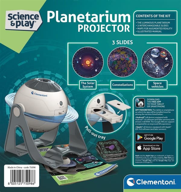 Clementoni Planetaarion projektori