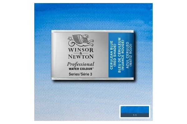 WINSOR Watercolour proff pan Cerulean Blue 140