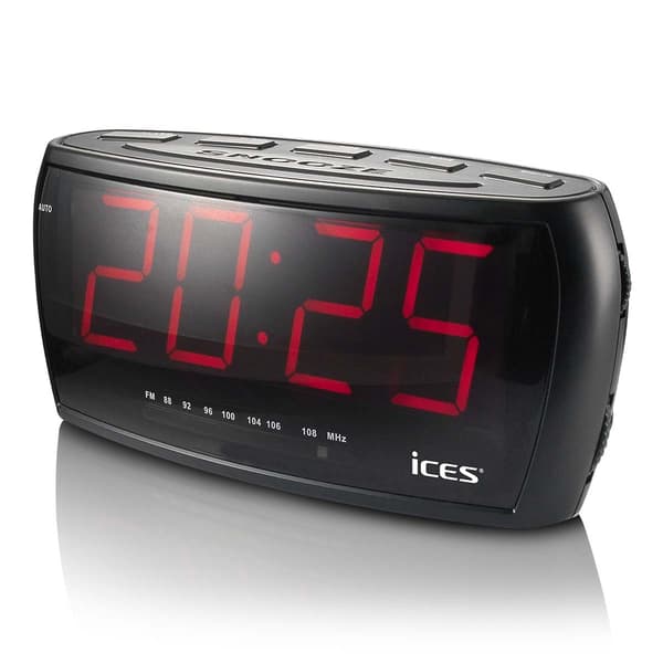 ICES FM-urradio med jumbo-display