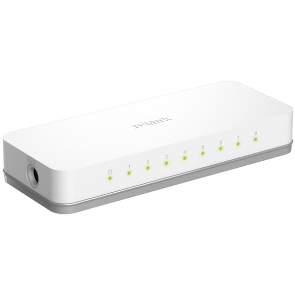 D-Link GO-SW-8E 8-Port Fast Ethernet Easy Desktop Switch