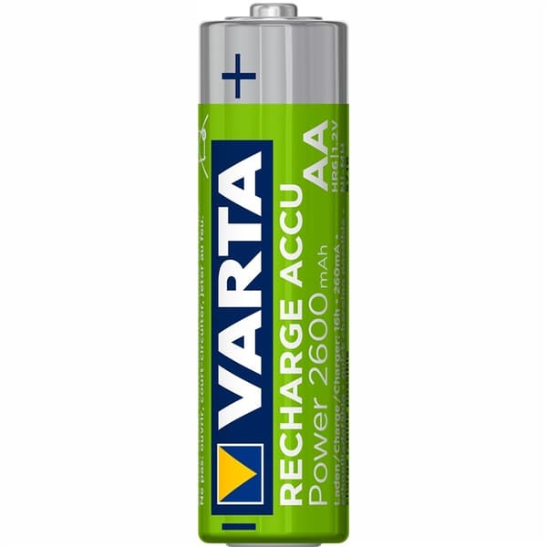 Varta LCD-plugglader + AA/AAA/9V + U