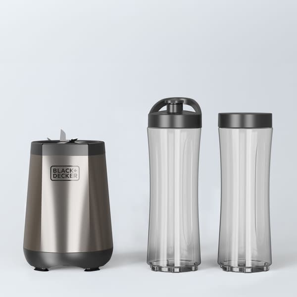 BLACK+DECKER Smoothieblender 500W Rustfritt Stål