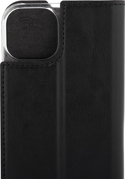 Wave BookCase skyddsfodral, iPhone 14, svart