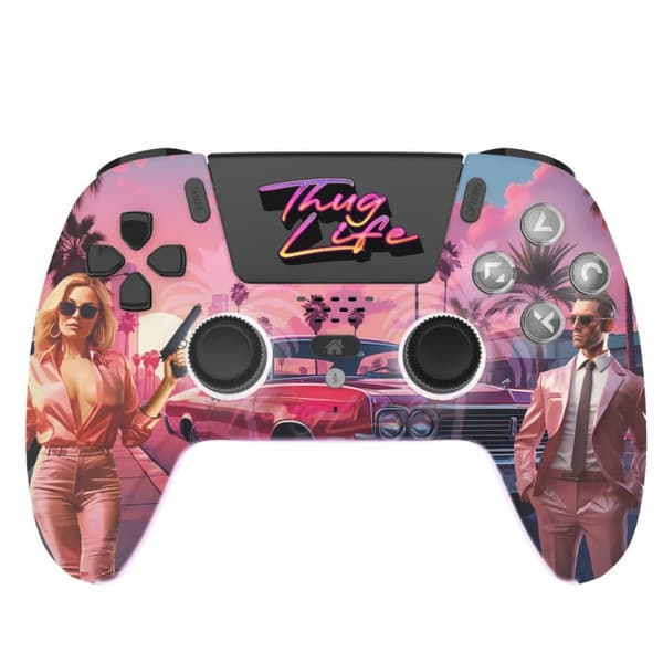 Freaks and Geeks Trådløs PS5-controller – Thug Life