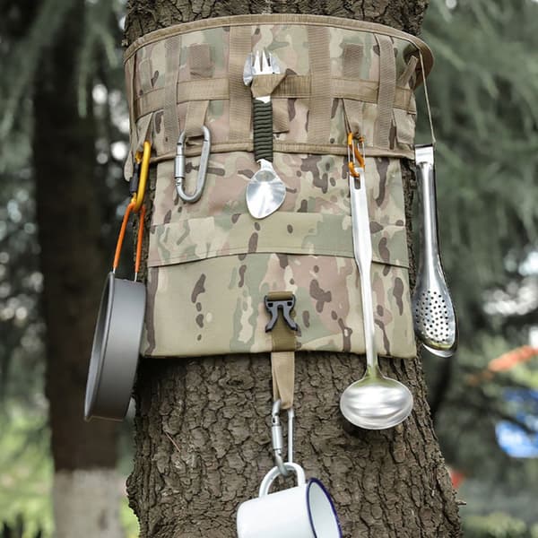 Förvaringsväska för camping, Kamouflage
