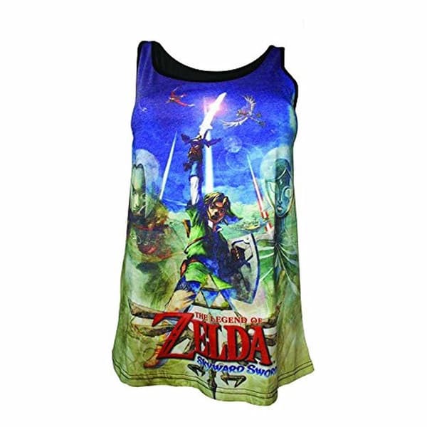 Bioworld Zelda Sublimation Top, S