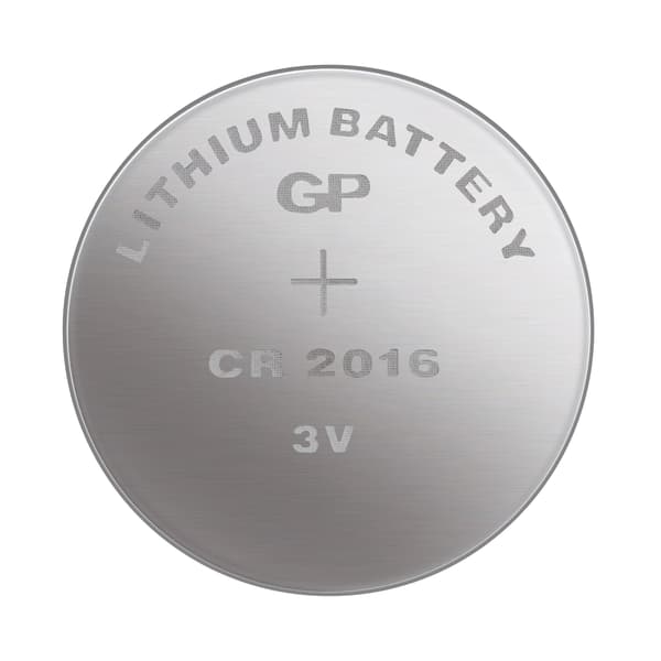 GP CR2016 litiummynt, 1 pakke (B)