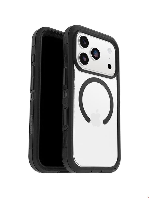 Otterbox Defender Pro Xt Clear Camera Control Iphone 17 Pro - Clear/Black