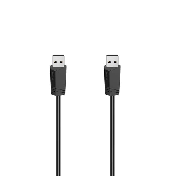 Hama Kabel USB A-A Svart 1.5m