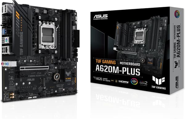 ASUS TUF GAMING A620M-PLUS mATX-moderkort