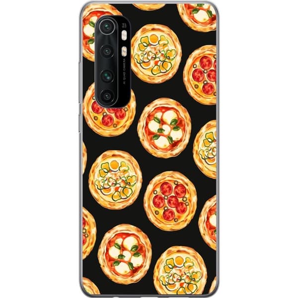Mobilskal till Xiaomi Mi Note 10 Lite med Pizza motiv