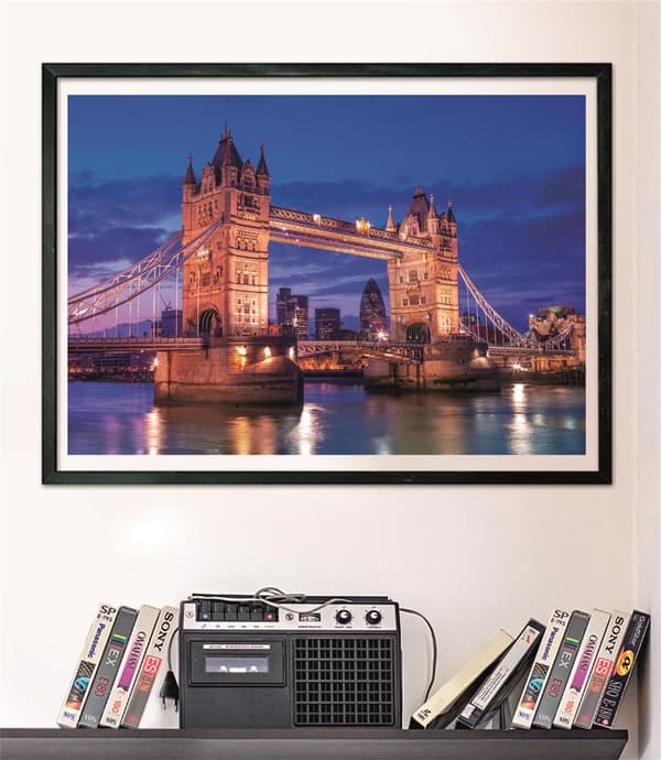 Clementoni 1000 kpl CB High Quality Collection Tower Bridge yöllä
