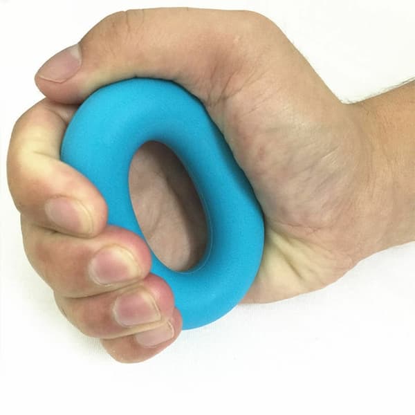 Grip trainer i silikone, blå
