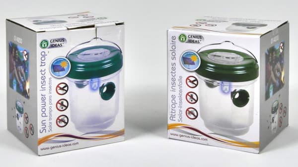 Genius Ideas Solcelledrevet insektfelle