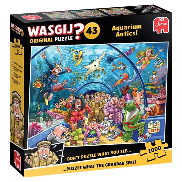 Wasgij Original 43: Aquarium Antics (1000 bitar)
