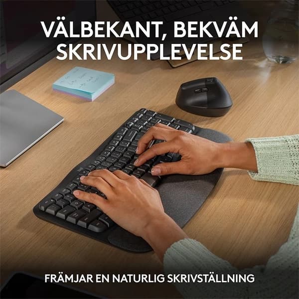 Logitech Wave-taster - Grafitt