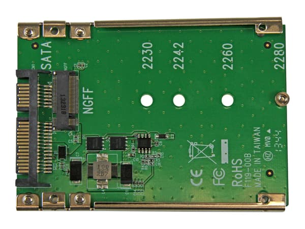 StarTech.com M.2 SSD till 2,5" SATA-adapter-konverterare