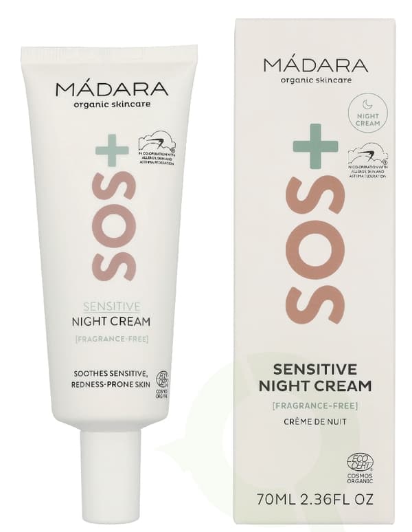 Madara Sos+ Sensitive Night Cream 70 ml