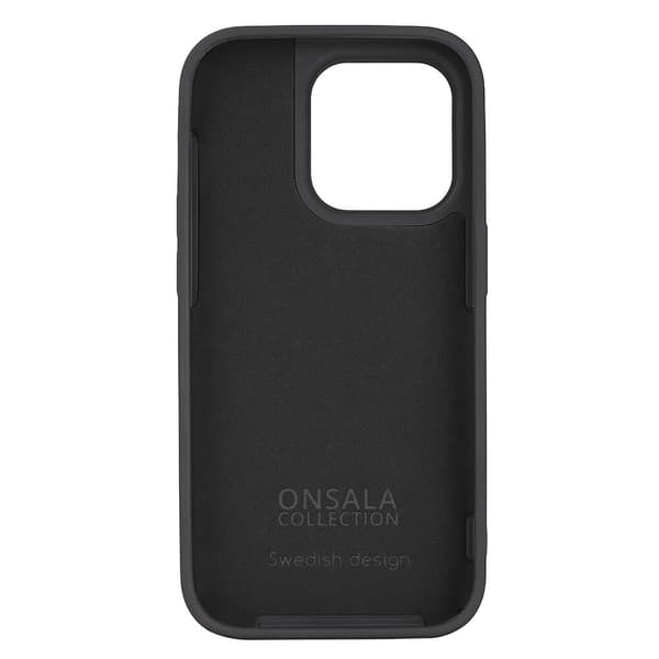 Onsala Mobildeksel Silikon MagSeries Black - iPhone 14 Pro