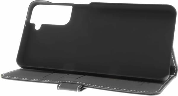 Insmat Eksklusivt flip-etui, Samsung S21, sort