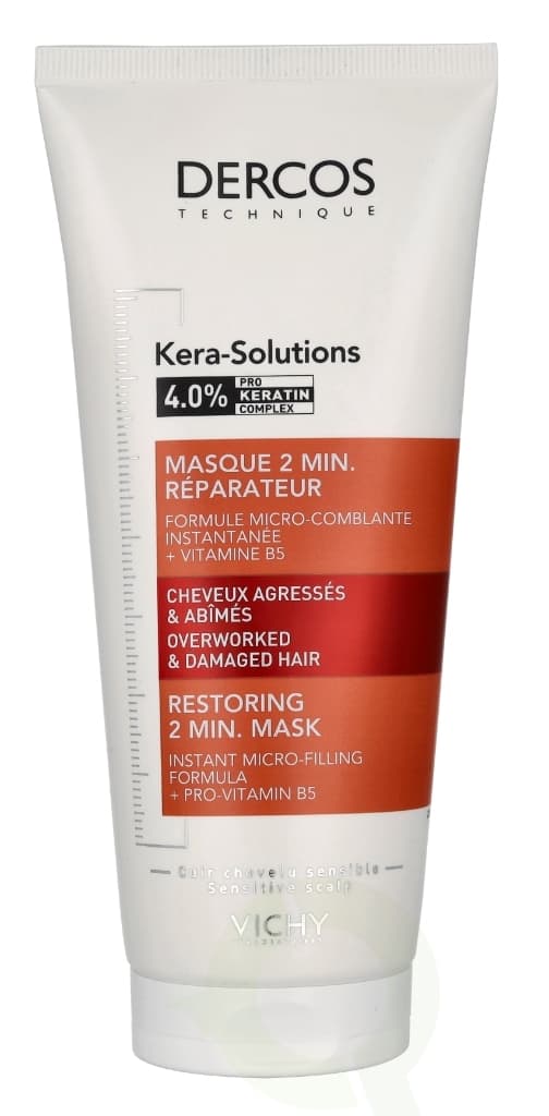Vichy Dercos Kera-Solutions Restoring 2 Min. Mask 200 ml Sensitive Scalp