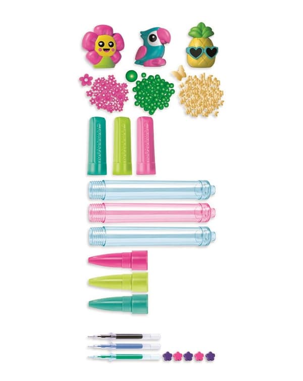 Clementoni Skapa dina pennor 3-pack tropisk
