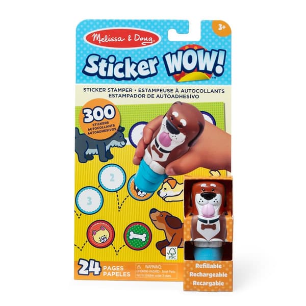 Melissa & Doug Tarra WOW! Koira kirjan & Tarrat