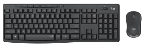 Logitech MK295 Silent Wireless Combo - GRAPHITE NORDIC